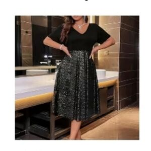 > new Elegant Black Women's Dress